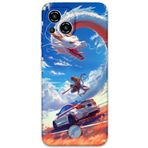 Gramaphone Reeder S23 Pro Max ile Uyumlu Araba Desenli Telefon Kılıfı + Ekran Koruyucu - 5764