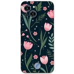Gramaphone Reeder S23 Pro Max ile Uyumlu Çiçek Desenli Telefon Kılıfı + Ekran Koruyucu - 5788