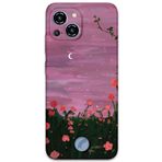 Gramaphone Reeder S23 Pro Max ile Uyumlu Çiçek Desenli Telefon Kılıfı + Ekran Koruyucu - 5793