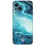 Gramaphone Reeder S23 Pro Max ile Uyumlu Mermer Desenli Telefon Kılıfı + Ekran Koruyucu - 5818