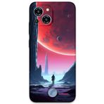 Gramaphone Reeder S23 Pro Max ile Uyumlu Uzay Desenli Telefon Kılıfı + Ekran Koruyucu - 5860