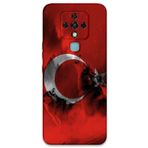 Gramaphone Tecno Camon 16 ile Uyumlu Türk Bayrağı Desenli Telefon Kılıfı + Ekran Koruyucu - 5854