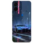 Gramaphone Tecno Camon 19 Neo ile Uyumlu Araba Desenli Telefon Kılıfı + Ekran Koruyucu - 5767