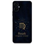 Gramaphone Tecno Camon 19 Neo ile Uyumlu Başak Burcu Desenli Telefon Kılıfı + Ekran Koruyucu - 5773