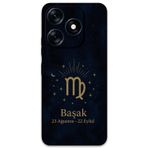 Gramaphone Tecno Spark 10 Uyumlu Başak Burcu Desenli Telefon Kılıfı + Ekran Koruyucu - 5773