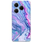 Gramaphone Tecno Spark 20 Pro ile Uyumlu Mermer Desenli Telefon Kılıfı + Ekran Koruyucu - 5816