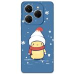 Gramaphone Tecno Spark 20 Pro ile Uyumlu Tavşan Desenli Telefon Kılıfı + Ekran Koruyucu - 5808