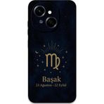 Gramaphone Tecno Spark Go 1 2025 Uyumlu Başak Burcu Desenli Telefon Kılıfı + Ekran Koruyucu - 5773