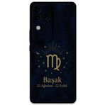Gramaphone Vivo V30 ile Uyumlu Başak Burcu Desenli Telefon Kılıfı + Ekran Koruyucu - 5773