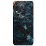 Gramaphone Vivo Y20 ile Uyumlu Mermer Desenli Telefon Kılıfı + Ekran Koruyucu - 5819
