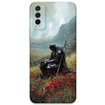 Gramaphone Vivo Y20 ile Uyumlu Retro Desenli Telefon Kılıfı + Ekran Koruyucu - 5840