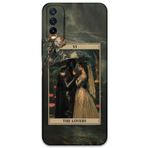 Gramaphone Vivo Y20 ile Uyumlu Retro Desenli Telefon Kılıfı + Ekran Koruyucu - 5846