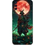 Gramaphone Vivo Y20 Uyumlu Samuray Desenli Telefon Kılıfı + Ekran Koruyucu - 5822