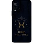 Gramaphone Vivo Y21S Uyumlu Balık Burcu Desenli Telefon Kılıfı + Ekran Koruyucu - 5779
