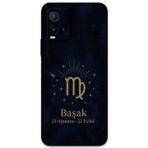 Gramaphone Vivo Y21S Uyumlu Başak Burcu Desenli Telefon Kılıfı + Ekran Koruyucu - 5773