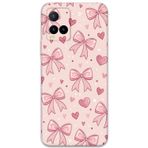 Gramaphone Vivo Y21S Uyumlu Kurdele Desenli Telefon Kılıfı + Ekran Koruyucu - 5802