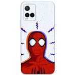 Gramaphone Vivo Y21S Uyumlu Spiderman Desenli Telefon Kılıfı + Ekran Koruyucu - 5830