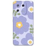 Gramaphone Xiaomi Mi 13 ile Uyumlu Çiçek Desenli Telefon Kılıfı + Ekran Koruyucu - 5799
