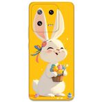 Gramaphone Xiaomi Mi 13 ile Uyumlu Tavşan Desenli Telefon Kılıfı + Ekran Koruyucu - 5807