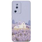 Gramaphone Xiaomi Mi 13 Lite ile Uyumlu Çiçek Desenli Telefon Kılıfı + Ekran Koruyucu - 5800