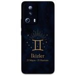 Gramaphone Xiaomi Mi 13 Lite ile Uyumlu İkizler Burcu Desenli Telefon Kılıfı + Ekran Koruyucu - 5770