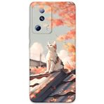 Gramaphone Xiaomi Mi 13 Lite ile Uyumlu Kedi Desenli Telefon Kılıfı + Ekran Koruyucu - 5784