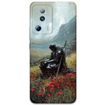 Gramaphone Xiaomi Mi 13 Lite ile Uyumlu Retro Desenli Telefon Kılıfı + Ekran Koruyucu - 5840