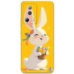 Gramaphone Xiaomi Mi 13 Lite ile Uyumlu Tavşan Desenli Telefon Kılıfı + Ekran Koruyucu - 5807