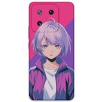Gramaphone Xiaomi Mi 13 Pro ile Uyumlu Anime Desenli Telefon Kılıfı + Ekran Koruyucu - 5742