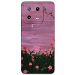 Gramaphone Xiaomi Mi 13 Pro ile Uyumlu Çiçek Desenli Telefon Kılıfı + Ekran Koruyucu - 5793