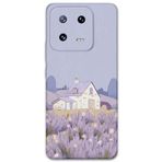 Gramaphone Xiaomi Mi 13 Pro ile Uyumlu Çiçek Desenli Telefon Kılıfı + Ekran Koruyucu - 5800