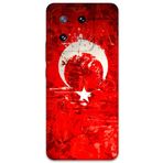 Gramaphone Xiaomi Mi 13 Pro ile Uyumlu Türk Bayrağı Desenli Telefon Kılıfı + Ekran Koruyucu - 5847