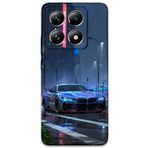 Gramaphone Xiaomi Mi 14 Pro ile Uyumlu Araba Desenli Telefon Kılıfı + Ekran Koruyucu - 5767