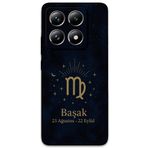 Gramaphone Xiaomi Mi 14 Pro ile Uyumlu Başak Burcu Desenli Telefon Kılıfı + Ekran Koruyucu - 5773