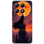Gramaphone Xiaomi Mi 14 Pro ile Uyumlu Batman Desenli Telefon Kılıfı + Ekran Koruyucu - 5829