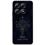 Gramaphone Xiaomi Mi 14 Pro ile Uyumlu Koç Burcu Desenli Telefon Kılıfı + Ekran Koruyucu - 5768