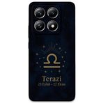 Gramaphone Xiaomi Mi 14 Pro ile Uyumlu Terazi Burcu Desenli Telefon Kılıfı + Ekran Koruyucu - 5774