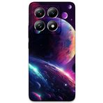 Gramaphone Xiaomi Mi 14 Pro ile Uyumlu Uzay Desenli Telefon Kılıfı + Ekran Koruyucu - 5862
