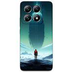 Gramaphone Xiaomi Mi 14 Pro ile Uyumlu Uzay Desenli Telefon Kılıfı + Ekran Koruyucu - 5864