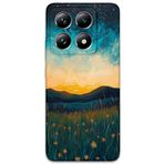 Gramaphone Xiaomi Mi 14 Pro ile Uyumlu Uzay Desenli Telefon Kılıfı + Ekran Koruyucu - 5871
