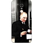 Gramaphone Xiaomi Redmi 5 Plus Uyumlu Atatürk Desenli Telefon Kılıfı + Ekran Koruyucu - 5850