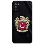 Gramaphone Xiaomi Redmi 9T ile Uyumlu Türk Desenli Telefon Kılıfı + Ekran Koruyucu - 5855