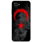 Gramaphone Xiaomi Redmi Note 10S Uyumlu Türk Bayrağı Desenli Telefon Kılıfı + Ekran Koruyucu - 5852