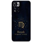 Gramaphone Xiaomi Redmi Note 11 Pro Plus 5G ile Uyumlu Başak Burcu Desenli Telefon Kılıfı + Ekran Koruyucu - 5773