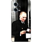 Gramaphone Xiaomi Redmi Note 12 Pro 5G Uyumlu Atatürk Desenli Telefon Kılıfı + Ekran Koruyucu - 5850