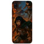 Gramaphone Xiaomi Redmi Note 7 Uyumlu Anime Desenli Telefon Kılıfı + Ekran Koruyucu - 5744