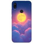 Gramaphone Xiaomi Redmi Note 7 Uyumlu Uzay Desenli Telefon Kılıfı + Ekran Koruyucu - 5869