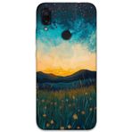 Gramaphone Xiaomi Redmi Note 7 Uyumlu Uzay Desenli Telefon Kılıfı + Ekran Koruyucu - 5871