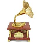 Gramofon Ayaklı Müzikli Vintage Müzik Kutusu Hediyelik