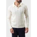 Gran Sasso Yün ve Kaşmir Karışımlı Regular Fit Polo Yaka Kazak Erkek POLO YAKA KAZAK 23172 19651 001